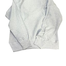 thumbnail for Satin Appliqu Hooded Sweatshirt American Street Brand Letter Embroidered Sweater for Men