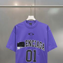 thumbnail for 25Ss Correct Version Cross-Border Trendy Brand B Brand Autumn and Winter New Basketball Series Pure Cotton Round Neck Long-Sleeved T-Shirt One Piece Batch