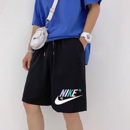 thumbnail for Novos shorts masculinos de verão estilo coreano na moda ins casual retos soltos casal esportes ao ar livre shorts de comprimento médio