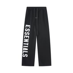 thumbnail for FEAR OF GOD Multi-line Essentials Trendy Chest LOGO Rubber Hooded Sweatshirt FOG Pants Set