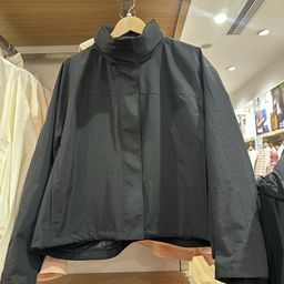 thumbnail for Windproof stand collar jacket women's 25 spring new outdoor casual hooded thin jacket waterproof jacket top 474894