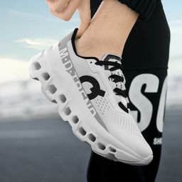 thumbnail for Tênis esportivos da moda 2024 para comércio exterior, tênis de corrida com amortecimento masculino, respiráveis, tecido respirável, tênis masculinos para casais