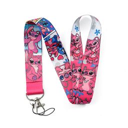thumbnail for Anime and cartoon studded lanyards, phone neck lanyards, polyester heat transfer webbing, wholesale