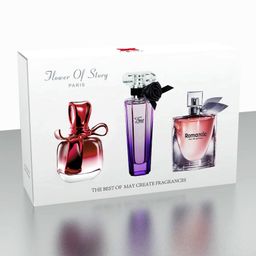 thumbnail for Live Broadcast Hot Product Flower Story Urban Beauty Gift Box Set Women's Perfume Fresh Light Fragrance Long-Lasting Fragrance