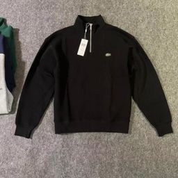 thumbnail for 拼色刺绣系列热销半拉链圆领半拉链卫衣棉款立领圆领+套头衫