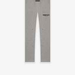 thumbnail for Terry cloth straight trousers French terry inner special flock print ESSENTIALS trend