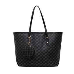 thumbnail for 2025 New Cross-border Women's Bag Exquisite Large Capacity Mummy Bag Niche Commuter Shoulder Bag Printed Portable Tote Bag