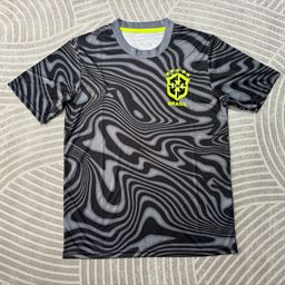 thumbnail for Cross-Border World Cup Brazil Home and Away Men's and Women's Training Uniforms Special Edition Football Jersey