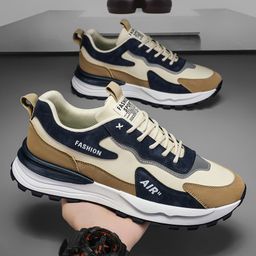 thumbnail for 2024 Men&#039s Shoes sneaker New Autumn Casual Shoes Summer Work Leather Waterproof Non-slip Labor Protection Tide Shoes