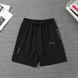 thumbnail for European and American cross-border ice silk quick-drying short sleeve t-shirt men's loose round neck stretch casual top outdoor running gym wear