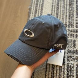 thumbnail for High quality Okley collaboration 47 vintage embroidered cap vintage street curved brim baseball cap for men and women