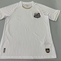 thumbnail for Camisa de futebol masculina de manga comprida para treino, uniforme de casa e fora, da Liga Brasileira 2627, Santos Neymar nº 10.