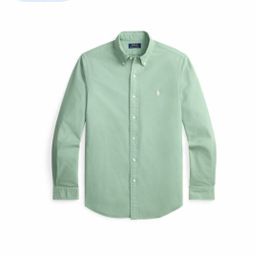 thumbnail for Cross-border RL linen pony embroidered long-sleeve shirt for men, turn-down collar, business casual versatile shirt, multiple colors available for wholesale