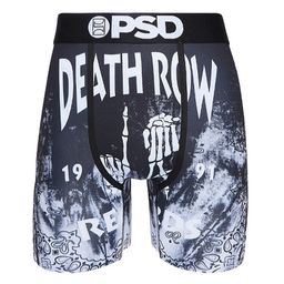 thumbnail for PSD Men's Ice Silk Boxers Cartoon Print Quick Dry Sports Panties Summer New Trend Shorts