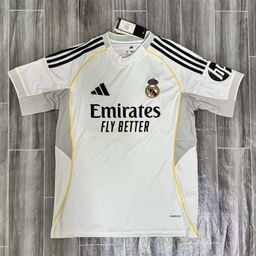 thumbnail for Fans, Real Madrid Mbappe Vinicius jersey suit, short sleeve 3D print, explosive foreign trade selected sources