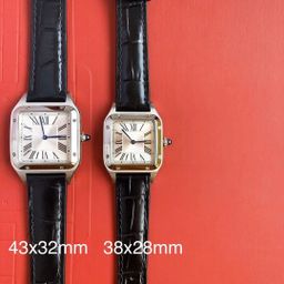 thumbnail for Kajia&#039s New Santos Square Watch, Simple and Fashionable Women&#039s Belt Watch, Elegant and Versatile Women&#039s Watch