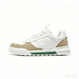 thumbnail for Cross-border 2026 New French Crocodile Logo Men's Casual Versatile Vintage Breathable Leather Height-Increasing Sports Casual Shoes Jogging Shoes
