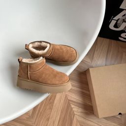 thumbnail for Factory wholesale winter new thick-soled snow boots women's winter rain song yanfei min mini short tube warm cotton shoes