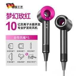 thumbnail for A forest top in Huaqiangbei is equipped with a high-speed electric hair dryer hair salon for household high-power negative ion bladeless hollow hair dryer