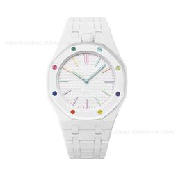 thumbnail for Modified Ap Royal Oak Century Collaboration Rp Candy-Colored Octagonal Pocket Watch Collaboration Mechanical Pocket Watch Micro-Business Ceramic