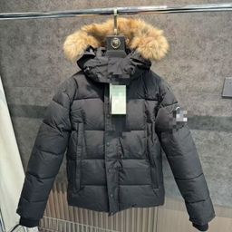 thumbnail for New High-end Correct Edition Big Goose Big Pocket Men and Women Couple Parker Cotton-padded jacket Hooded Thickened Warm Windproof Jacket