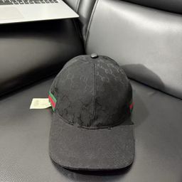 thumbnail for High version, original single classic jacquard letter baseball cap, Internet celebrity, high-end goods, men's and women's sunscreens