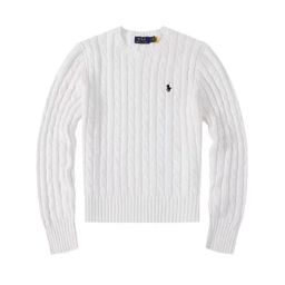 thumbnail for Amazon AliExpress Amazon Supply Autumn and Winter Round Neck Pullover Sweater Couple Pony Twist Knitted Yarn
