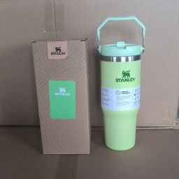 thumbnail for Amazon Ebay30Oz Stanley Stanley Satchel Cup Car Cup Stainless Steel Handle Lid Straw Cup