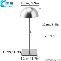 thumbnail for The manufacturer directly supplies stainless steel hat display racks, adjustable counters, hat display props, and three-dimensional hat racks in soft decoration rooms
