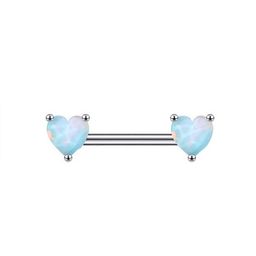 thumbnail for Joia de piercing no peito com anel de mamilo em formato de coração de pêssego, barra de amor mais vendida no comércio eletrônico transfronteiriço da Amazon e AliExpress, atacado.