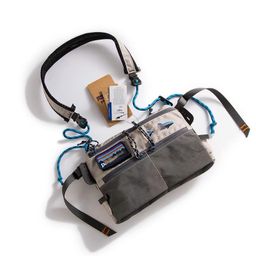thumbnail for Contrasting Fishing Crossbody Bag, Trendy Street Shoulder Bag, Men's and Women's Outdoor Waterproof Small Bag, Multi-functional Mobile Phone Bag