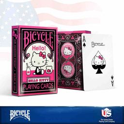thumbnail for Bicycle Sanrio Authentic Playing Cards Coolmi Hello Kitty Trendy Toy Tiktok Blind Box