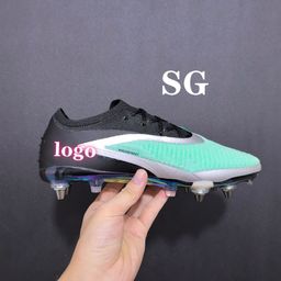thumbnail for New Cross-Border Mid-Top Phantom Gx Iii Fishnet Knit Fgsg Spiked Men's and Women's Competition Training Soccer Shoes Sports