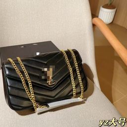 thumbnail for 2025年新款杨树林真皮女包LOULOU三合一mini小羊皮链条单肩斜挎包