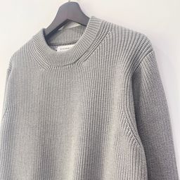 thumbnail for 2026 New Style Lazy Style 27Yl Solid Color Round Neck Knit Sweater Men's Pullover Sweater Unisex Original Sweater