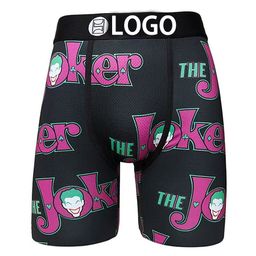 thumbnail for [Cross-border hot style] American trendy brand PSD men's underwear print sports running fitness boxer briefs