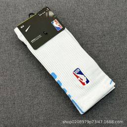 thumbnail for 18Bna Long Basketball Socks Embroidered American-Style High-Top Sports Socks with Thickened Towel Bottom for Men, Sports Trend