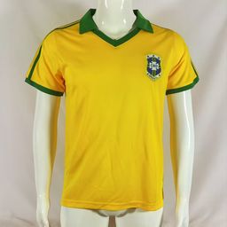 thumbnail for 1998 World Cup Brazil Retro Jersey No.9 Ronaldo 2002 Home and Away Short-sleeved Old Soccer Clothes