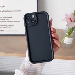 thumbnail for Casual Pure Color Phone Case Suitable for Apple 17Promax All-Inclusive Iphone16 New Model 15 Anti-Fall 14/13Pro
