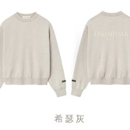 thumbnail for 25SS ESSENTIALS美式潮牌小众高街美式潮牌秋冬加绒圆领卫衣男女