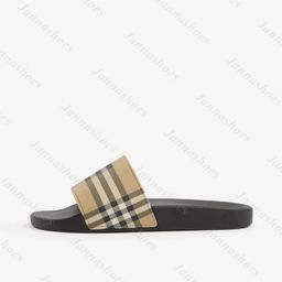 thumbnail for In-Stock Checkered Print Square Slippers 2026 Summer Cross-Border Cambodia Phnom Penh Vietnam Nigeria