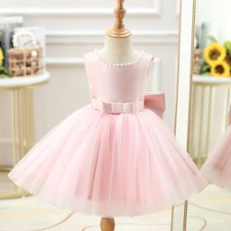 thumbnail for Children's dresses, princess dresses, stylish hosts, piano performance outfits, birthday and first birthday evening gowns, flower children with fluffy tulle