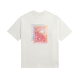 thumbnail for Cross-border exclusive cotton double yarn men's T-shirt short sleeve high quality spot