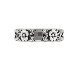 thumbnail for Vintage rings, high-end couple rings, men's doubles, G old, Gu Kitai silver, new non-fading rings, wholesale