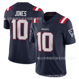 thumbnail for Nfl Football Jersey Patriots 10 White Patriots Mac Jones Jersey One