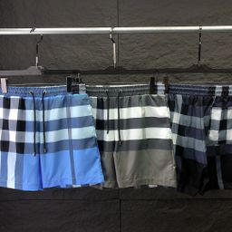 thumbnail for Verão versátil europeu e americano, novos shorts de praia BU de cinco pontos masculinos e femininos, impressão estéreo de largura total, produtos europeus transfronteiriços prontos