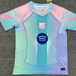 thumbnail for Fornecimento direto de fábrica 2526 nova temporada camisa transfronteiriça México Barcelona AC Inglaterra Portugal uniforme de futebol de manga curta