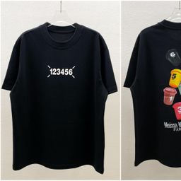 thumbnail for 2024Ss T-Shirt 300g Pure Cotton Double Yarn Loose Large Size Short Sleeves