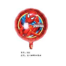 thumbnail for Cross-border New Marvel Avengers Spiderman Captain America Cartoon Aluminum Film Balloon Children&#039;s Birthday Decoration