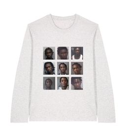 thumbnail for Autumn and winter American flag women's loose top long-sleeve printed season, fashionable warm inner layering egg, versatile